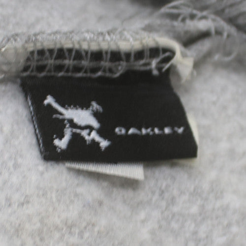 Oakley Mens Grey Slim Fit Pullover Hoodie Size M