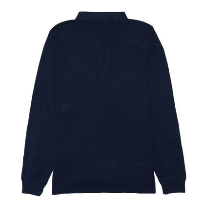 Tommy Hilfiger Men's Blue Slim Fit Long Sleeve Polo XXL