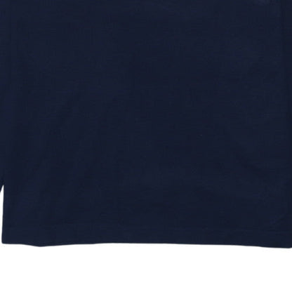 Tommy Hilfiger Men's Blue Slim Fit Long Sleeve Polo XXL