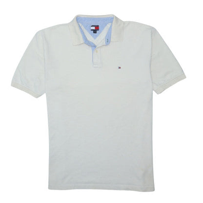 Tommy Hilfiger Men's White 2XL Classic Cotton Polo Shirt