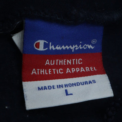 Champion Men's Blue Northeastern Pullover Hoodie Size L