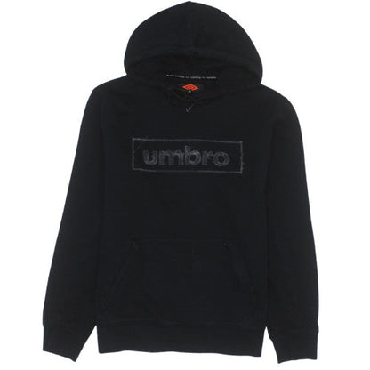 Umbro Men's Black L Pullover Hoodie Sports Fleece Sweatshirt