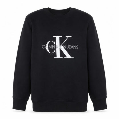 Calvin Klein Jeans Men's Blue Logo Crew Neck Sweatshirt M