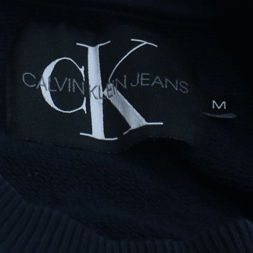 Calvin Klein Jeans Men's Blue Logo Crew Neck Sweatshirt M