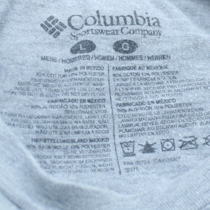 Columbia Men's Grey Rocky Mountains Graphic T-Shirt Size L