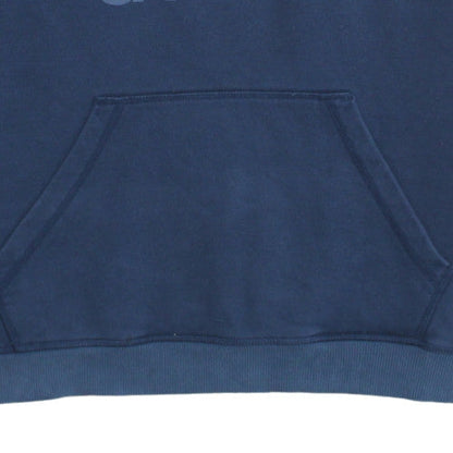 Adidas Men's Blue XL Pullover Hoodie with Logo Graphic