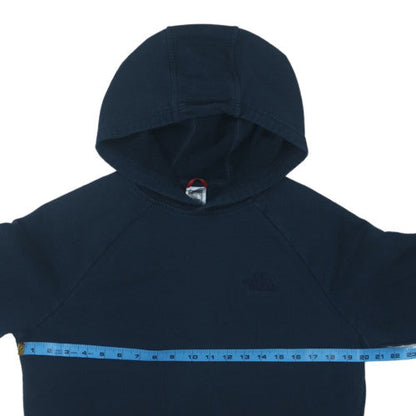 The North Face Men's Blue Pullover Hoodie Size M Outdoor Cotton