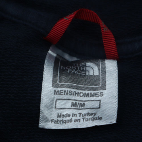The North Face Men's Blue Pullover Hoodie Size M Outdoor Cotton