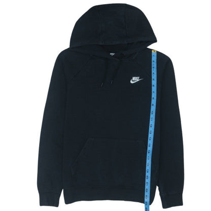 Nike Men's Black Pullover Hoodie M Regular Fit Fleece Sportswear
