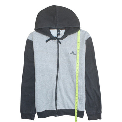adidas Men's Grey Full Zip Hoodie XL Sports Fleece Jumper