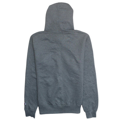Champion Men’s Grey Full Zip Hoodie Fleece Regular Fit Size S