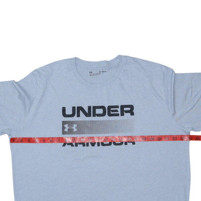 Under Armour Men's Grey XL Relaxed Fit Graphic Sports T-Shirt