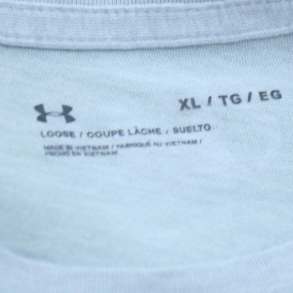 Under Armour Men's Grey XL Relaxed Fit Graphic Sports T-Shirt