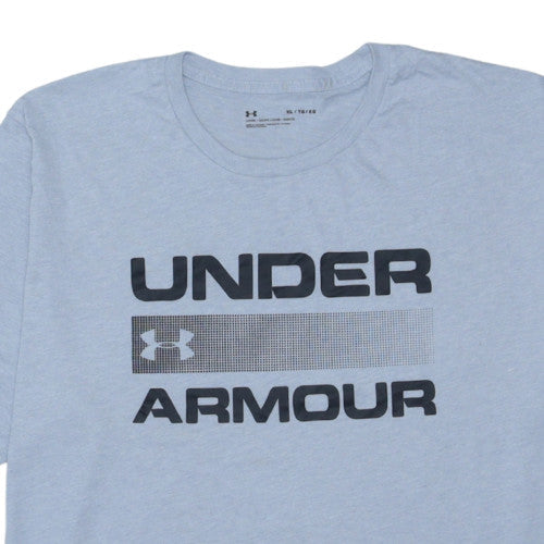 Under Armour Men's Grey XL Relaxed Fit Graphic Sports T-Shirt