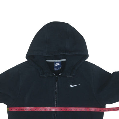 Nike Men's Black Full Zip Hoodie Size S Fleece Sportswear