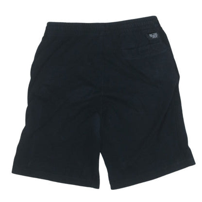 Nike Men Black Sweat Shorts M Elastic Waist Cotton Sportswear