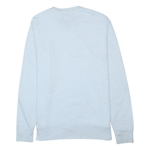 Levi's Men's White Crew Neck Cotton Pullover Sweatshirt Size S