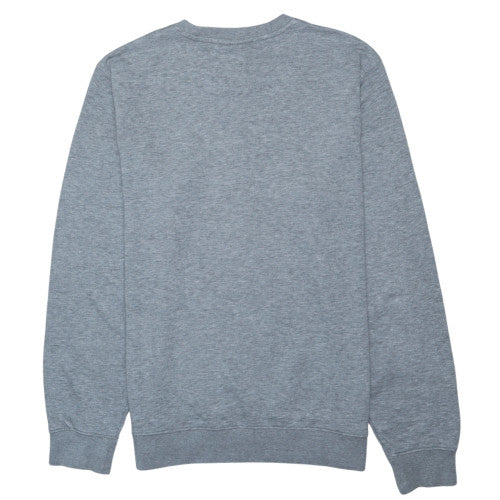 Champion Mens Grey Logo Pullover Sweatshirt Size L Regular Fit