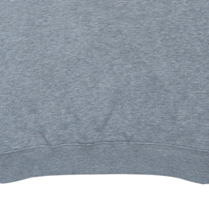Champion Mens Grey Logo Pullover Sweatshirt Size L Regular Fit