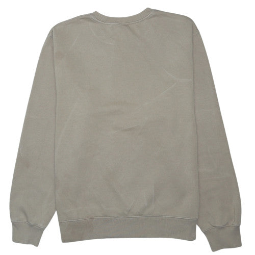 Nike Men's Beige Pullover Sweatshirt M Crew Neck Fleece