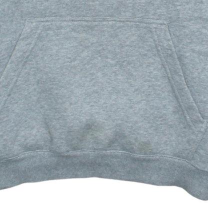 Adidas Men's Grey Pullover Hoodie M Regular Fit Sports Fleece