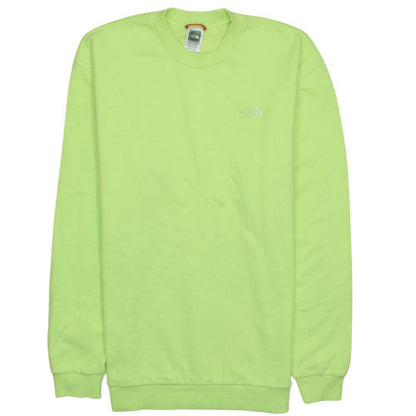 The North Face Men's Green L Crew Neck Cotton Pullover Sweatshirt