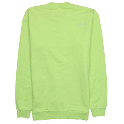 The North Face Men's Green L Crew Neck Cotton Pullover Sweatshirt