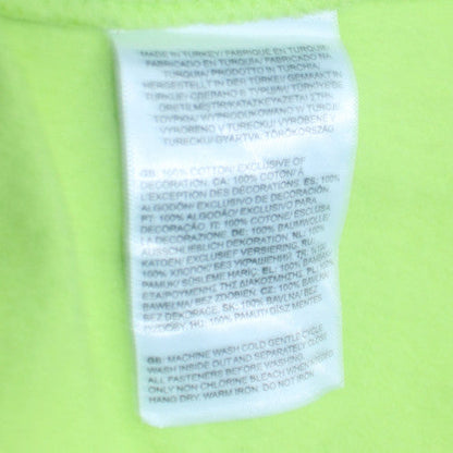 The North Face Men's Green L Crew Neck Cotton Pullover Sweatshirt