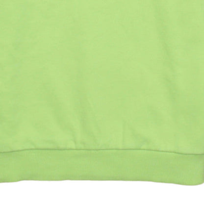 The North Face Men's Green L Crew Neck Cotton Pullover Sweatshirt