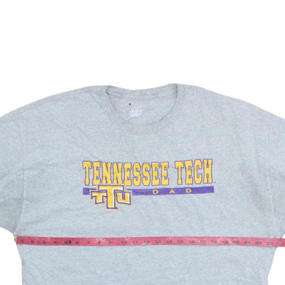 Champion Men's Grey Tennessee Tech Dad 2XL College T-Shirt