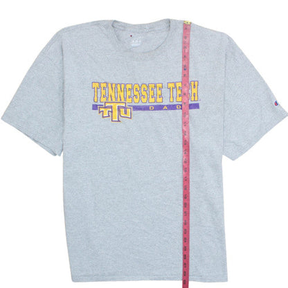 Champion Men's Grey Tennessee Tech Dad 2XL College T-Shirt