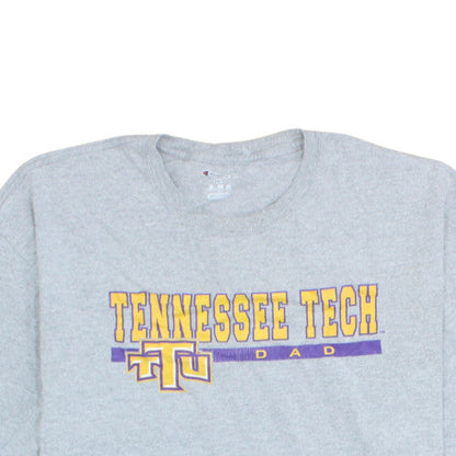 Champion Men's Grey Tennessee Tech Dad 2XL College T-Shirt