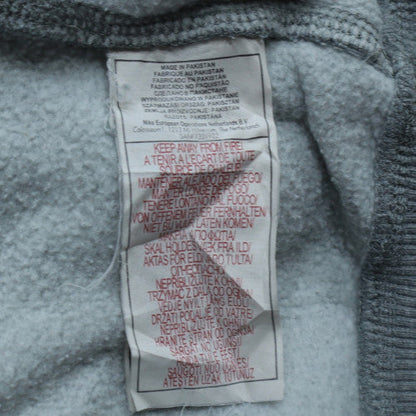 Nike Men’s Grey Pullover Hoodie Small Fleece Long Sleeve Sportswear
