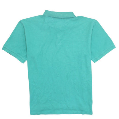 Chaps Mens Green XL Cotton Polo Shirt Short Sleeve Classic Fit