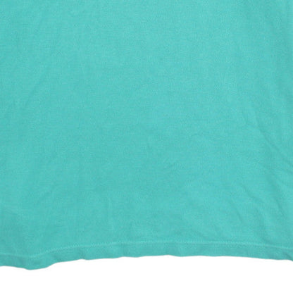 Chaps Mens Green XL Cotton Polo Shirt Short Sleeve Classic Fit