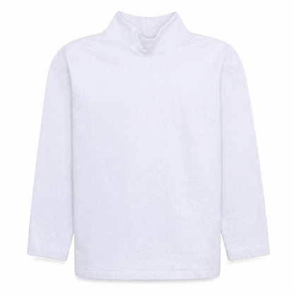 Nike Men's White Roll Neck Cotton Sweatshirt Size L