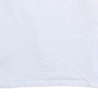 Nike Men's White Roll Neck Cotton Sweatshirt Size L