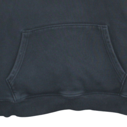 Tommy Jeans Mens Black Hoodie M Pullover Cotton Blend Logo Streetwear