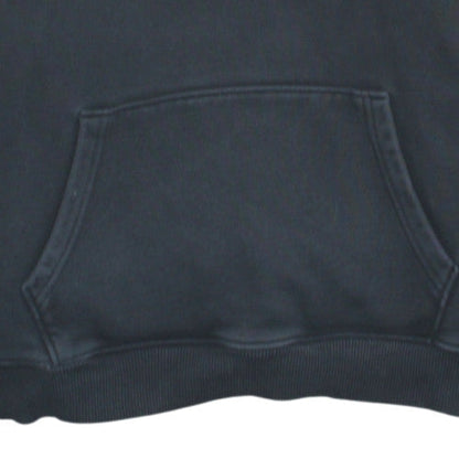Tommy Jeans Mens Black Hoodie M Pullover Cotton Blend Logo Streetwear
