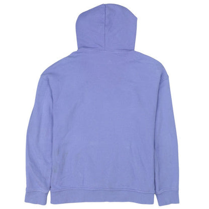 Adidas Women Purple Hooded Pullover Sweatshirt Size 8 UK