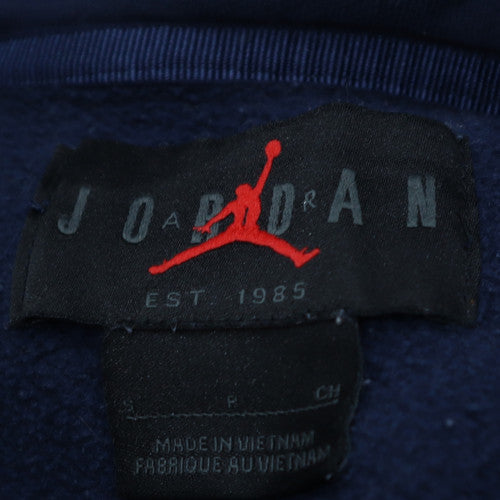 Jordan Paris 23 Blue Pullover Hoodie Men’s Small Fleece Sportswear