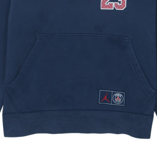 Jordan Paris 23 Blue Pullover Hoodie Men’s Small Fleece Sportswear