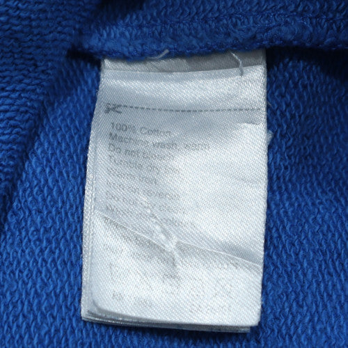 Helly Hansen Men's Blue Pullover Hoodie Size S Embroidered Sailing Design