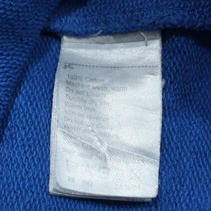 Helly Hansen Men's Blue Pullover Hoodie Size S Embroidered Sailing Design