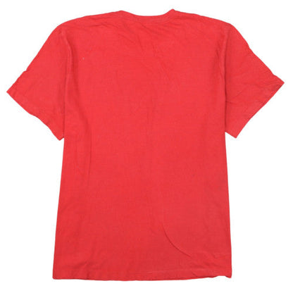 Nike Men’s Red XL Sports Graphic Logo Crew Neck T-Shirt