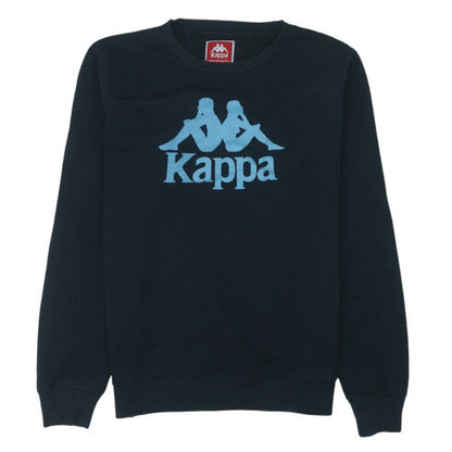 Kappa Men’s Black Large Crew Neck Pullover Sweatshirt