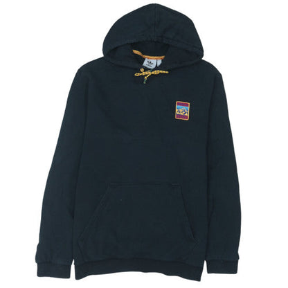 Adidas Mens Black 2XL Pullover Hoodie with Logo Sportswear