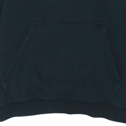 Adidas Mens Black 2XL Pullover Hoodie with Logo Sportswear