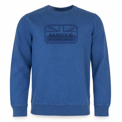 Barbour International Mens Blue L Pullover Sweatshirt