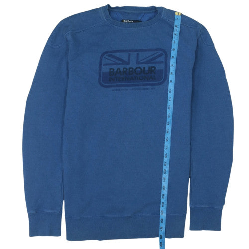 Barbour International Mens Blue L Pullover Sweatshirt